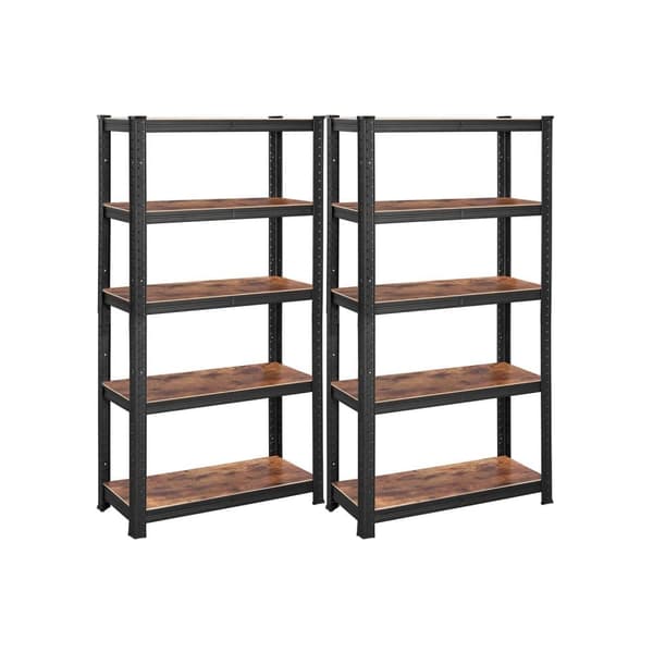 Standhylde, GLR030B01, 150x75 cm, Sort