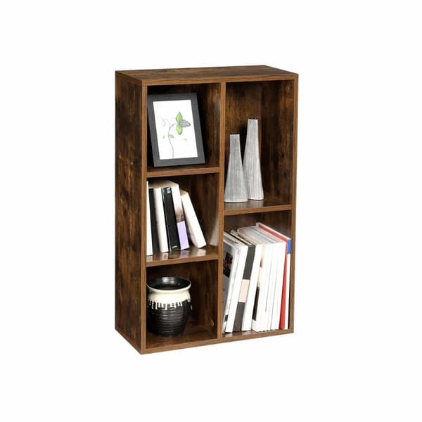 Bogreol, VASAGLE LBC025X01, 50x80 cm, Brun
