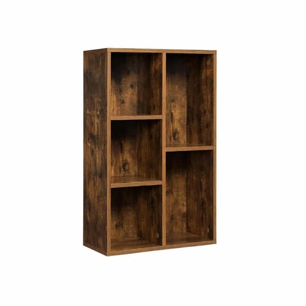 Bogreol, VASAGLE LBC025X01, 50x80 cm, Brun