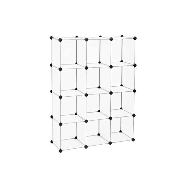 Regalsystem, SONGMICS, 93x31x123 cm, Vit