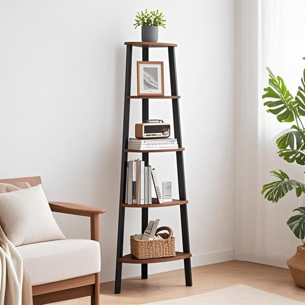 Corner Board - Ladder -formet reol med 5 niveauer