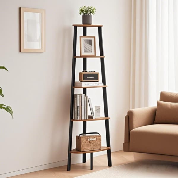 Corner Board - Ladder -formet reol med 5 niveauer