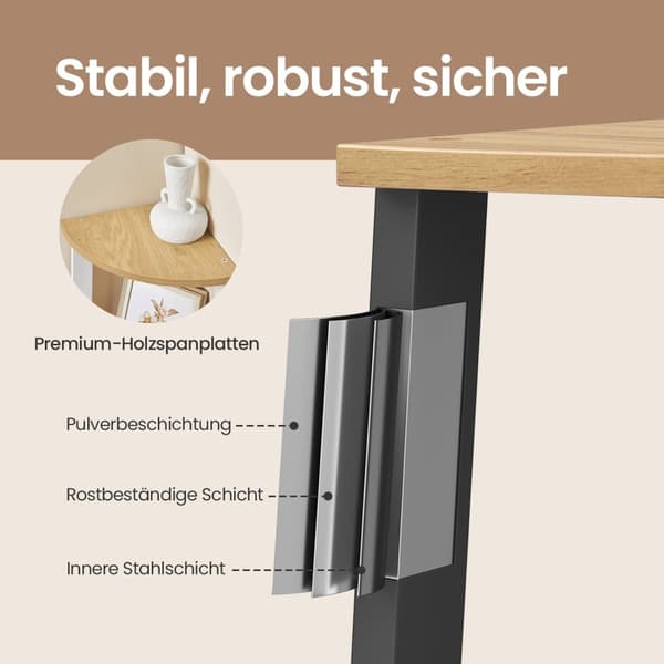 Hjørnebræt med 4 lag - Stiger -formet reol til hjørnearrangement