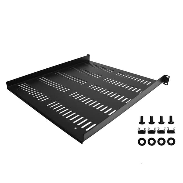 Seinäasennettava laitekaappi Startech SHELF-1U-20-FIXED-V