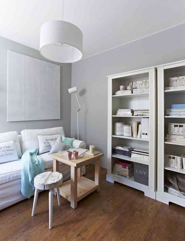 Ines Bokhylla för Barn – Lackerad MDF med Relieffrästa Ornament (180 cm)