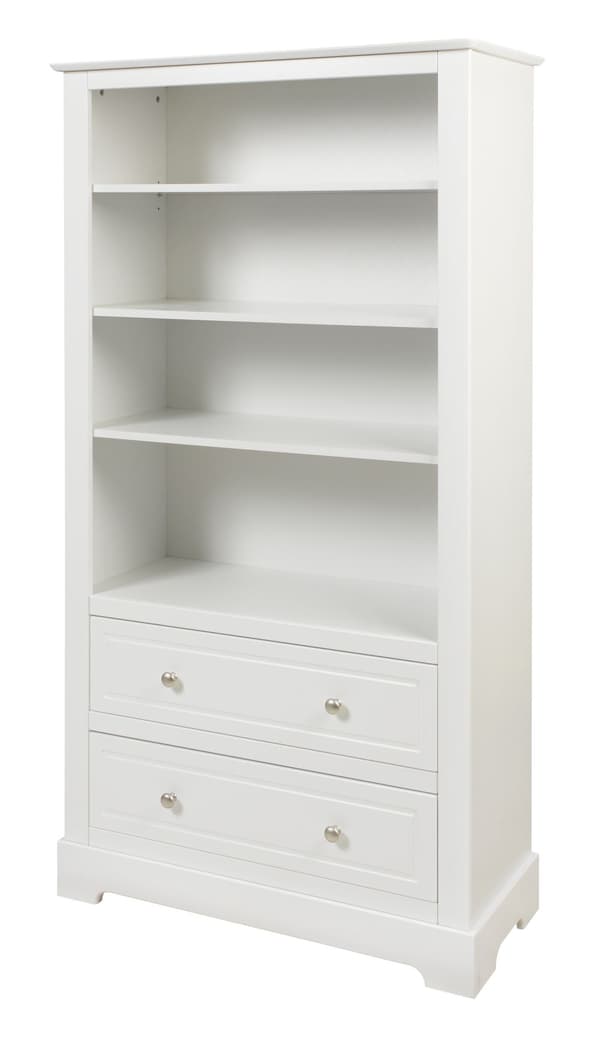 Opbevaringskasse til tremmeseng - Hvid kasse med låg til Marylou 70x140