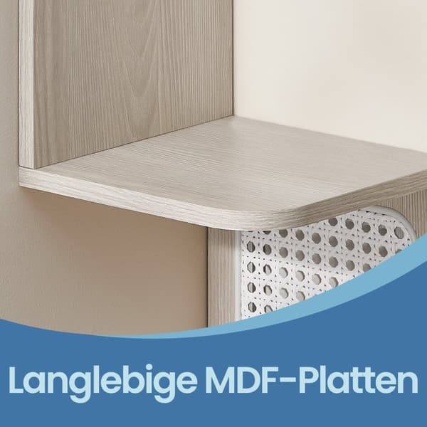 Hoekplank, wandplank 5 niveaus, zwevende plank