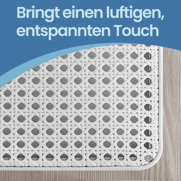 5-laags hoekboekenplank polyrotan zijpanelen