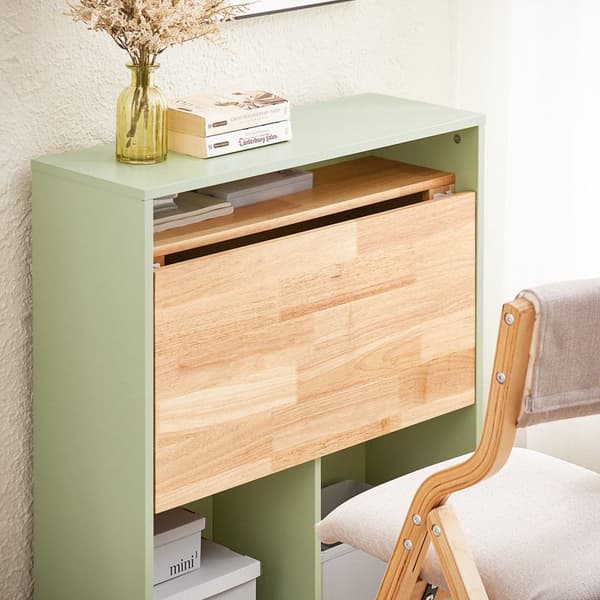 Hopfällbart skrivbord, FWT104-GR, 70x54x85 cm, Svart