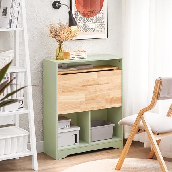 Hopfällbart skrivbord, FWT104-GR, 70x54x85 cm, Svart