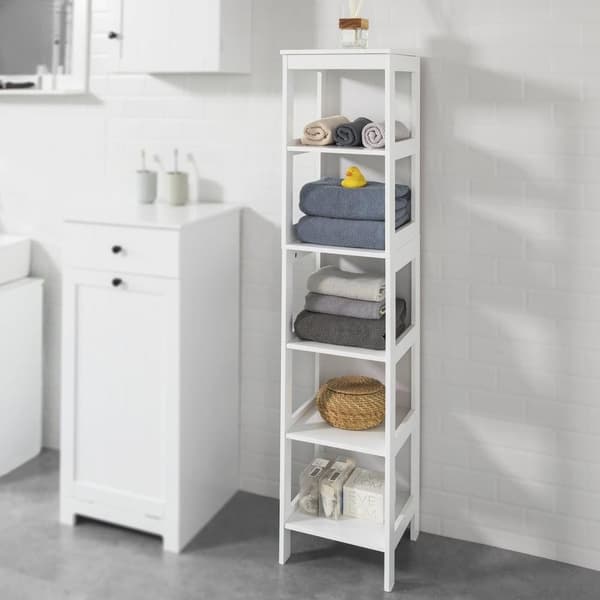 Opbevaringsskab, BZR14-W, 30x30x139 cm, Hvid