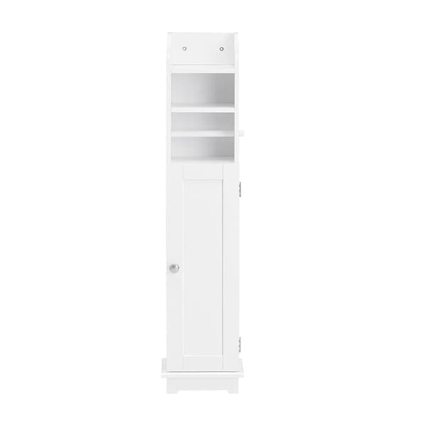 Toiletrulleholder, FRG177-W, 23x20x100 cm, Hvid