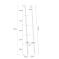 Miniatyrbillede 3 af 5: Bogreol, FRG15-W, 33x23x180 cm, Hvid