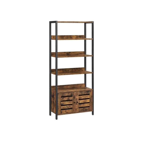 Reol vintage brun og sort