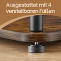 Miniatyrbillede 6 af 6: Hjørnehylde, SONGMICS HOME LBC610K01, 38,3x27x139 cm, Brun