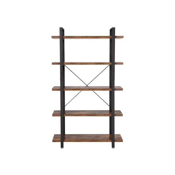 Bogreol, VASAGLE LLS55BX, 33.5x105x177.5 cm, Brun