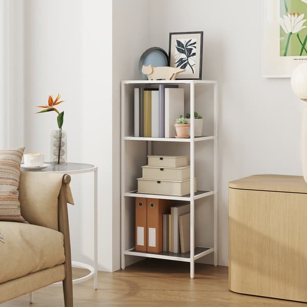 Kylpyhuoneen hylly, VASAGLE LGT028B61, 30x40x95 cm, Musta