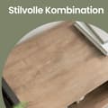 Miniatyrbild 3 av 6: Bokhylla, VASAGLE LBC022B01, 30x74x154.5 cm, Kamelbrun