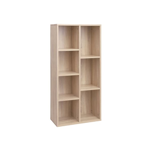 Yksinkertainen kirjahylly 7 lokeroa