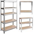 Miniatyrbild 3 av 4: Humberg hylla - 1 - 4846 Robust hylla med 5 MDF-hyllor 80 x 90 x 40 cm