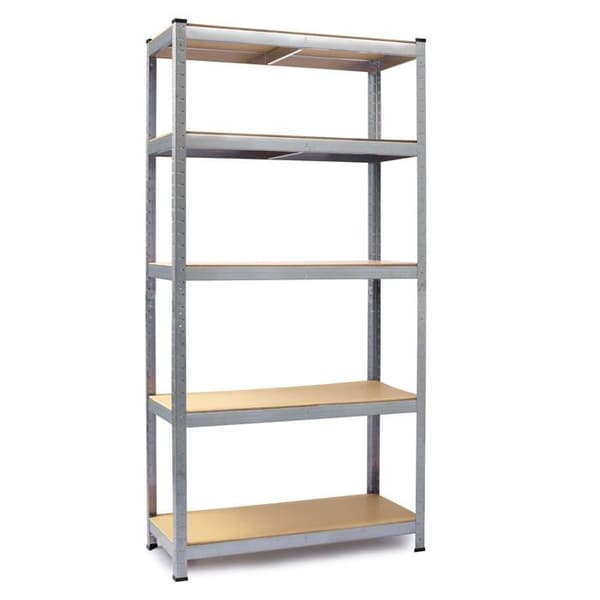 Humberg hylla - 1 - 4846 Robust hylla med 5 MDF-hyllor 80 x 90 x 40 cm