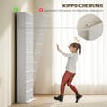 Miniatyrbillede 6 af 9: CD DVD Blu-ray Hylde, 78.5x24x175 cm, Hvid