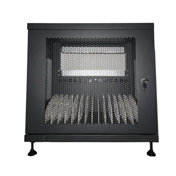 Vægmonteret rack kabinet Ewent EW1714 Sort