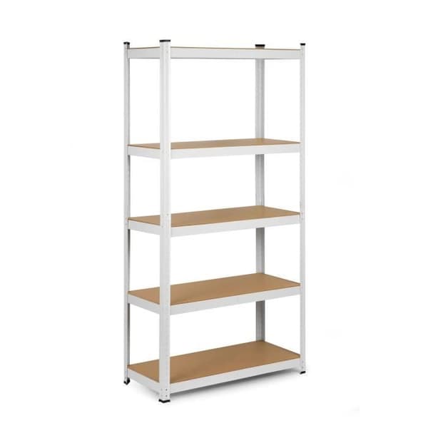 Lagerhylla - Humberg - 4847 - Metall - 180 x 90 x 40 cm - 5 hyllor