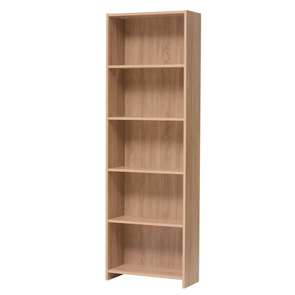 Kirjahylly, 176x57x25 cm, Luonnollinen