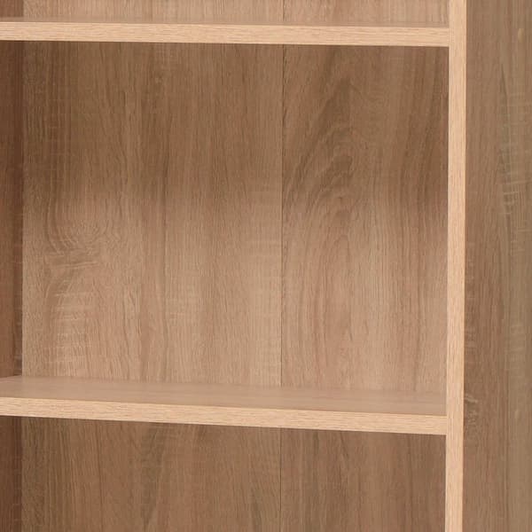 Kirjahylly, 176x57x25 cm, Luonnollinen