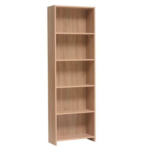 Kirjahylly, 176x57x25 cm, Luonnollinen