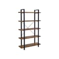 Miniatyrbillede 4 af 11: Rootz 5 -niveau bogreol - stående hylde - vintage industriel boghylde - robust og smuk - 33,5 cm x 105 cm x 177,5 cm