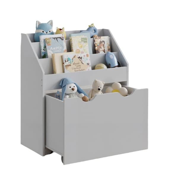 Rootz 3 Level Bookcase - Shelf - Storage Organizer - Space Saving - 29,5 x 62,5 x 70 cm