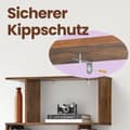 Miniatyrbild 3 av 5: Rootz 6 -Tier Bookhelves - Bookcase - Room Divider - Maximerar lagring - 70 cm x 24 cm x 190,5 cm