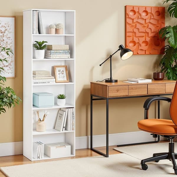 Rootz 6 -trins boghylde - Standregal - Stue Shelf - Scandinavian Style - 24 cm x 60 cm x 178,5 cm