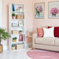 Miniatyrbillede 6 af 6: Rootz 6 -trins boghylde - Standregal - Stue Shelf - Scandinavian Style - 24 cm x 60 cm x 178,5 cm