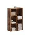Pikkukuva 1 / 5: Rootz BookCoby - Kirjakaappi - Kirjahylly - 5 -tason hylly - Vintage Brown - Stability & Tipping Protection - 50x24x80cm