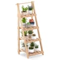 Miniatyrbillede 1 af 3: Plantestativ, 52x38x109 cm, Naturfarvet