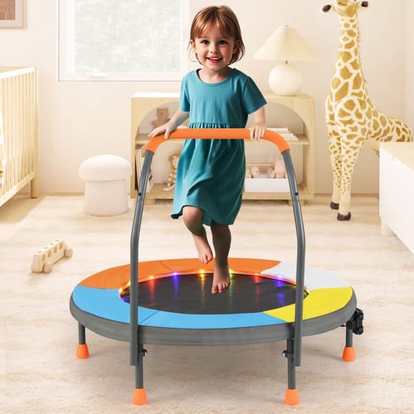 Barntrampolin, 90x81 cm, Färgglad