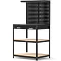 Miniatyrbillede 4 af 8: Arbejdsbord, 81x41 cm, Sort