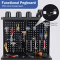 Miniatyrbillede 7 af 8: Arbejdsbord, 81x41 cm, Sort