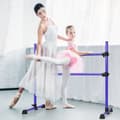 Miniatyrbillede 7 af 8: Transportabel balletstang, 49x28x47 cm, lyserød