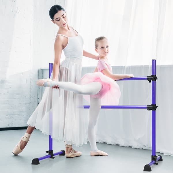 Transportabel balletstang, 49x28x47 cm, lyserød