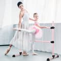 Miniatyrbillede 6 af 8: Ballet Barre, 49x28x47 cm, Lyserød