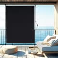 Miniatyrbillede 1 af 4: Terrasse solskygge markise, 150x220-310 cm, Sort