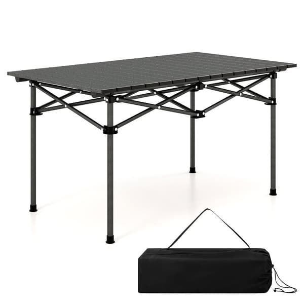 Retkisänky, 38x22x20 tuumaa, Musta