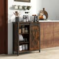 Miniatyrbild 3 av 8: Sideboard Bufféskåp, 27,5x12x32 tum, Rustik Brun