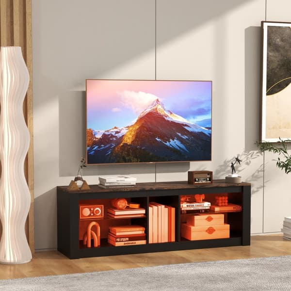 TV-bänk, 140x35x47 cm, Brun