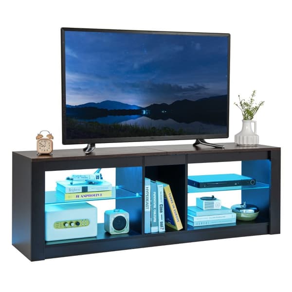 TV-bänk, 140x35x47 cm, Brun