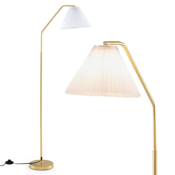 Gulvlampe, 33x23 cm, Guld